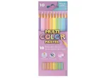 ECOLAPIS COR PASTEL MULTICOLOR 10 CORES PC/12CX 