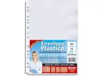 ENVELOPE SACO PLASTICO MULTI USO A4 13 FUROS PC/10 