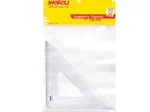 ESQUADRO 45GRAUS 21CM  NEW LINE CRISTAL PC/10 