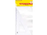 ESQUADRO 60GRAUS 21CM NEW LINE CRISTAL PC/10 
