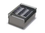 FICHARIO P/FICHAS 3X5 C/INDICE FUME 