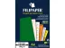 FILIPAPER FILICOLOR VERDE 180G A4 CX/50FLS 