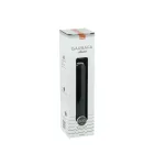 GARRAFA DE ALUMINIO C/TAMPA PP 600ML - PRETO - BLACK 