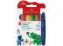 GIZ DE CERA JUMBO SUPERMACIO L.CREATIVES C/6CORES 