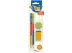 KIT LAPIS HB SOLAR 2 LAPIS/APONTADOR/BORRACHA  