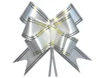 LACO FACIL M (17MMX34CM) - BR E FILETE DOURADO C/10 