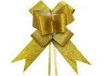 LACO FACIL M (17MMX34CM) - GLITTER DOURADO C/10 