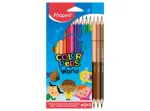 LAPIS DE COR COLOR PEPS 12 LAPIS 15 CORES PC/12CX 