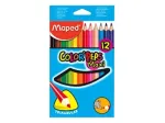 LAPIS DE COR COLOR PEPS MAXI C/12CORES PC/6CX 