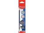 LAPIS GRAFITE 2B BLACKPEPS NAVY C/BORRACHA CX/12 