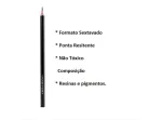 LAPIS GRAFITE PRETO RESINADO HB SEXTA S/B C/144 