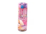 LAPIS PTO BARBIE BORR POTE PVC C/48  