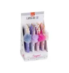 LAPISEIRA PLASTICA DIVERTIDA 0,7MM - POMPOM - DISPLAY C/ 12UN 