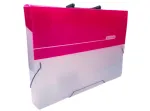 MALETA OFICIO COM ELASTICO MY COLOURS PINK 