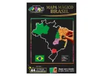 MAPA DO BRASIL MAGICO A4 C/ BASTAO 