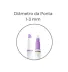 MARCA TEXTO LUMINI EX SLIM LILAS C/6 