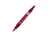 MARCADOR CD/DVD DUO MARKER VERMELHO C/12 