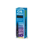 MARCADOR CIS BRUSH PRETO C/6 