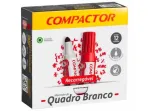 MARCADOR COMPACTOR QB AVULSO-CX/12 VERMELHA 