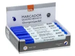 MARCADOR QUADRO BRANCO RECARREG C/TINTA AZUL C/12 