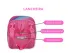MOCHILA INFANTIL FEMININA  C/ CARRINHO POLIESTER + PVC  16 KIT 