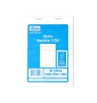 NOTA NEUTRA 1/32 PEQ 50F PC/20 