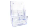 ORGANIZADOR TRIPLO VERTICAL CRISTAL 