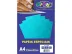 PAPEL GLITTER AZUL NEON A4 180G C/5 FLS 