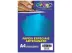PAPEL LAMICOTE AZUL A4 250G C/10 FLS 
