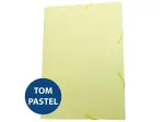 PASTA ABA ELAST OF LINHO SERENA AMARELOPASTEL C/10 