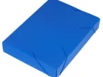 PASTA PLAST.ALVEOLAR C/EL.OF 5,5CM AZUL C/10 