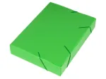 PASTA PLAST. ALVEOLAR C/ELAST OF 5,5CM VERDE C/10 