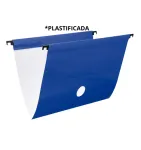 PASTA SUSP DELLOPLUS AZUL C/GP PLAST PC/6 