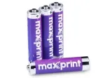 PILHA COMUM MAXPRINT AAA PEQUENA 1,5V BT C/4 CX/12BL 