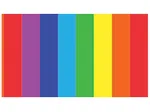 PLACA DE EVA ESTAMP 40X60 PC/5FLS ARCO IRIS 