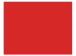PLACA EVA COLOR 40CMX48CM VERMELHO FOGO C/10FLS 