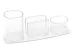 PORTA LAPISXCLIPSXLEMBR MILLENIUM S/PAPEL CRISTAL 
