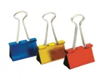 PRENDEDOR DE PAPEL COLOR REF.116632 32MM BLC/6  