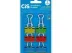 PRENDEDOR DE PAPEL COLOR REF.116632 32MM BLC/6  