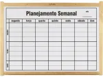 QDO BCO STD SEMANAL 90X60 MOLD MAD LX 