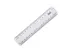 REGUA DE 15CM NEW LINE CRISTAL PC/10 