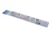 REGUA DE 30CM DELLOCOLOR CRISTAL ECON PC/10 