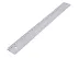 REGUA DE 30CM DELLOCOLOR CRISTAL ECON PC/10 