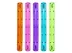REGUA PLASTICO FLEXIVEL 30 CM CORES SORTIDAS C/25 