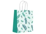 SACOLA CLASSICA FOLHAS SCRITY 32,0X38,0X19,0 PC/10UN 