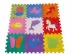 TAPETE EMBORRACHADO ANIMAIS C/9 PLACAS 431 