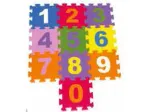 TAPETE EMBORRACHADO NUMERICO C/10 PLACAS 