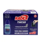 TINTA CARIMBO ASUPER RADEX TINCAR 40ML AZ C/12  
