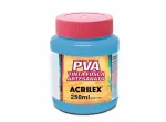TINTA FOSCA P/ARTESANATO 250ML 503 C/3 AZ CELESTE