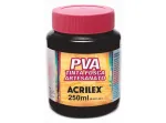 TINTA FOSCA P/ARTESANATO 250ML 520 C/3 PRETO